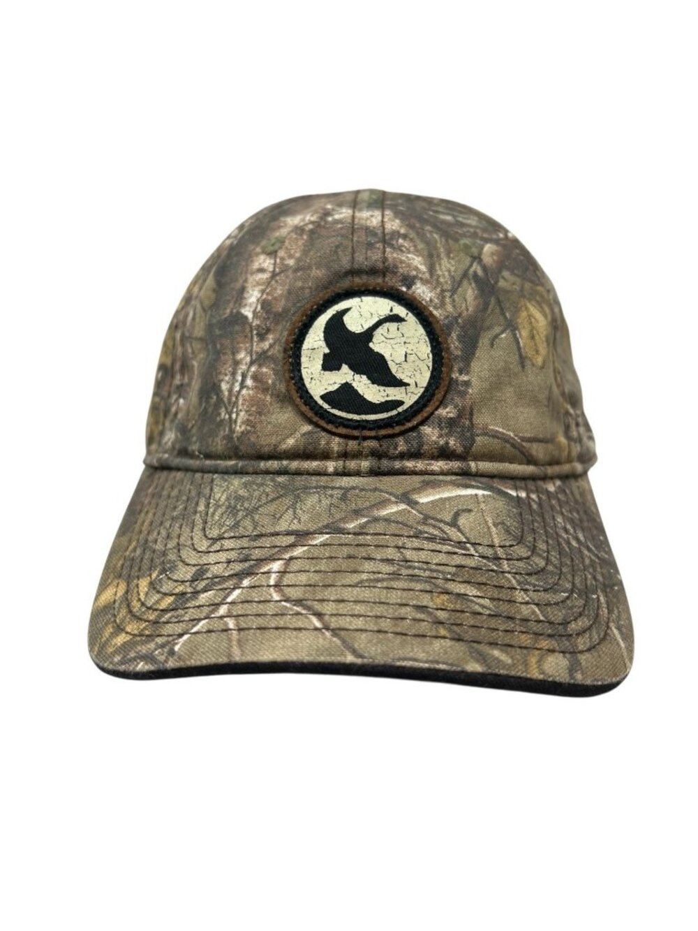 Gander Mountain Realtree Camo Duck Logo Outdoor Cap Hunting Baseball Hat Cap Dad